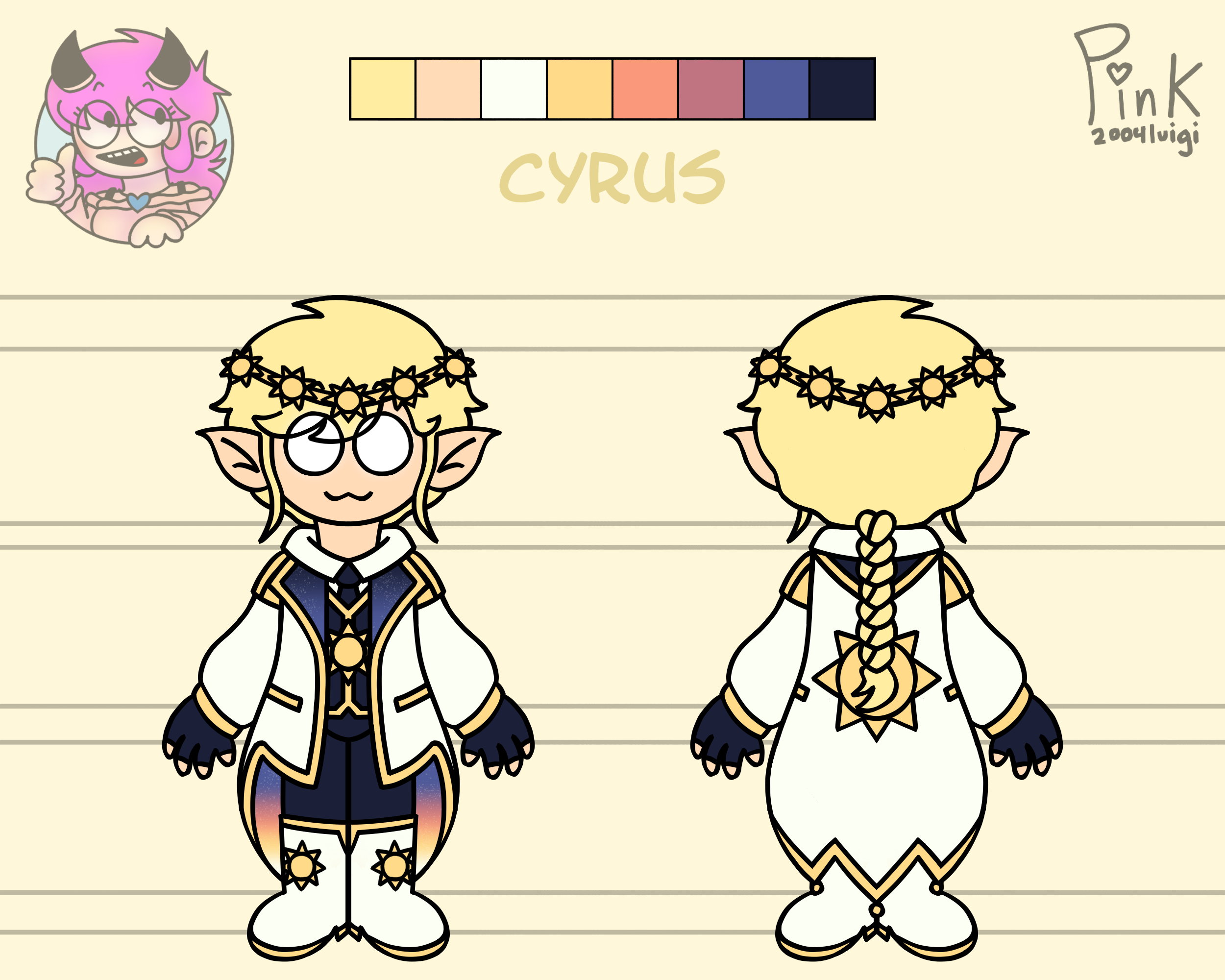 OC Reference - Cyrus 2
